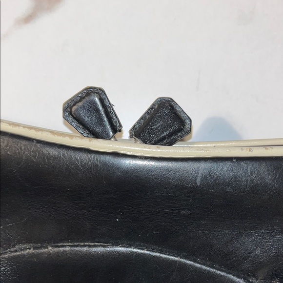 Prada Black Tote Bag with white trim - Picture 5 of 5